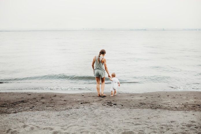 Photo Confident mother