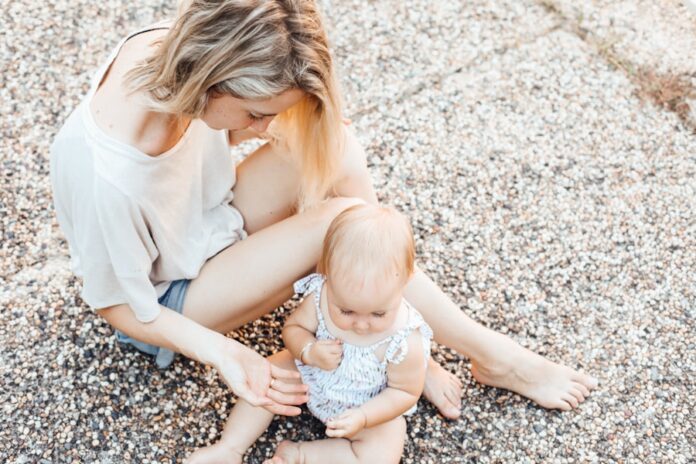 Photo "How to learn to let go in motherhood?"